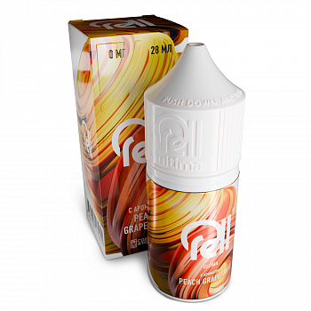 Жидкость для ЭСДН RELL ULTIMA  "Peach Grapefruit" 3мл 0мг.